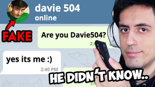 Thumbnail for So I Confronted the Scammer Impersonating Me & THIS Happened | Davie504