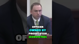 Thumbnail for Officer Owned By Prosecutor (Convicted) #shorts | LackLuster