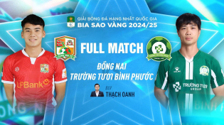Thumbnail for ĐỒNG NAI - TRƯỜNG TƯƠI BÌNH PHƯỚC | HNQG BIA SAO VÀNG - 2024/25 | BÓNG ĐÁ VIỆT NAM