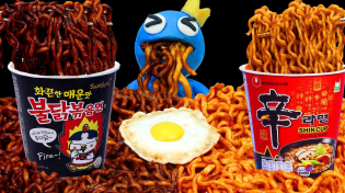 Thumbnail for 🔴 [LIVE] Best Of Mukbang Noodles Black Bean, Nuclear – ASMR Eating Sound || Cook King