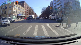Thumbnail for Nissan vs Pedestrians in Crosswalk