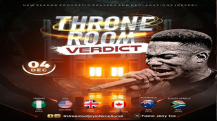 Thumbnail for THRONE ROOM VERDICT || NSPPD || 4TH DECEMBER 2023