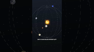 Thumbnail for Why Is Our Solar System Flat? | Cleo Abram