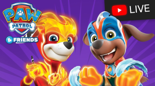 Thumbnail for 🔴 Mighty Pups Charged Up PAW Patrol Rescue Episodes and More Live Stream! | Cartoons for Kids
