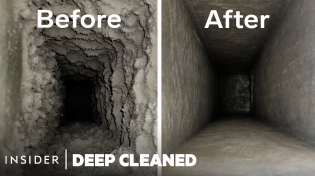Thumbnail for How 47 Years Of Dust Is Deep Cleaned From Air Vents | Deep Cleaned | Insider | Insider