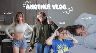 Thumbnail for another vlog :) day in the life! | toomuchzozo
