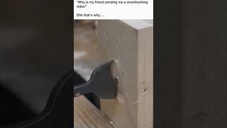 Thumbnail for "Why is my friend sending me a woodworking video" Ohh that's why... | FunnyMemeSpot _