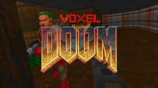 Thumbnail for Voxel Doom VR! Now available in the QuestZDoom Launcher. | Team Beef's Video Channel