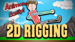 Thumbnail for 2D Rigging (Skeletal Animation) A Character in Unity | BMo