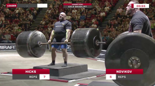 Thumbnail for Axle Deadlift RECORD at Europe's Strongest Man 2021 | Giants Live STRONGMAN