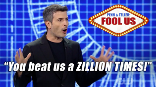Thumbnail for Magician REVEALS trick and still fools Penn & Teller!!! - Asi Wind on Penn & Teller: Fool Us | Asi Wind