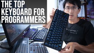 Thumbnail for I found the Perfect Keyboard for programming (170 wpm typing speed) | TechLead