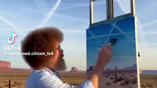 Thumbnail for Bob Ross paints chemtrails