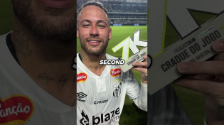 Thumbnail for NEYMAR MADE HIS DEBUT WITH SANTOS AND WAS NAMED MVP 🥹🤍 EVEN PELE CAME TO WATCH HIM PLAY 😅 | FutVibes