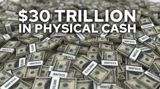 Thumbnail for US Debt of $30 Trillion Visualized in Stacks of Physical Cash