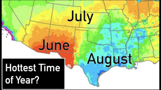 Thumbnail for Why the Hottest Time of Year Varies Widely Across the USA | Casual Earth