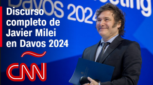 Thumbnail for Así fue el discurso del presidente Milei en Davos: “Occidente está en peligro” | CNN en Español