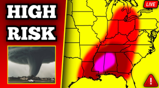 Thumbnail for The Huge Tornado That Hit Troy, Alabama, Live On Stream - 3/15/25 | Max Velocity - Severe Weather Center