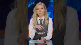 Thumbnail for Wait, Trump warned us about a rocky economic transition period? Let's check the tape #dailyshow | The Daily Show
