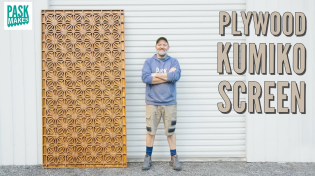 Thumbnail for How to make a Kumiko Screen from Plywood | Pask Makes