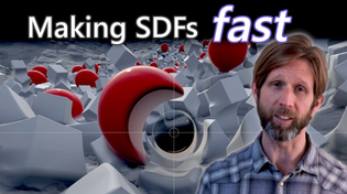 Thumbnail for I'm making a game engine based on dynamic signed distance fields (SDFs) | Mike Turitzin