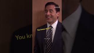 Thumbnail for “No! God! No! God! Please! No!” #TheOffice #MichaelScott #TobyFlenderson #Shorts | Peacock