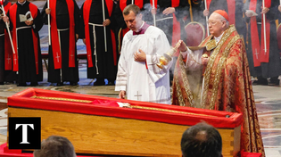 Thumbnail for LIVE: Pope Francis' coffin transferred to St Peter's Basilica | Times News