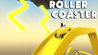 Thumbnail for I Made A Lightning Roller Coaster Track! | Dapper