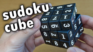 Thumbnail for they put SUDOKU on a RUBIK'S CUBE... | J Perm