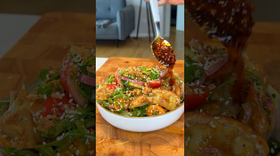 Thumbnail for Dumpling Salad is the Future of Food #cooking #recipe | Ahmad Noori
