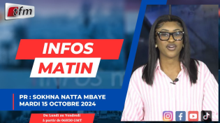 Thumbnail for 🚨 🚨 TFM LIVE : Infos matin - Pr : Sokhna Natta MBAYE  - 15 Octobre 2024