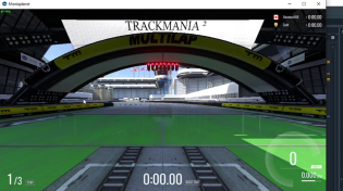 Thumbnail for RL Trackmania 13H of training on B15 | Bluemax666