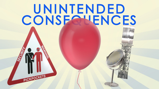 Thumbnail for Great Moments in Unintended Consequences: Pickpockets, Cleveland Balloons, Ivanpah Solar (Vol. 20) | ReasonTV