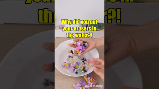 Thumbnail for How did you clean up the eraser shavings? #shorts | Stationery Pal