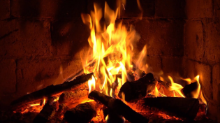 Thumbnail for Beautiful Instrumental Christmas Music with Fireplace, Yule Log,  24/7  