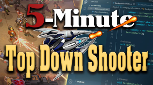 Thumbnail for 5 Minute Top Down Shooter Unity Tutorial | BMo