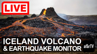 Thumbnail for 🌎 LIVE: 2023 Iceland Earthquake and Volcano Monitor | afarTV