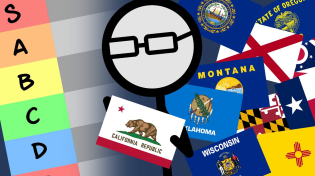 Thumbnail for DOES YOUR FLAG FAIL?  Grey Grades The State Flags! | CGP Grey