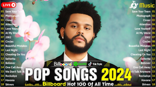 Thumbnail for The Weeknd, Bruno Mars, Dua Lipa, Adele, Maroon 5, Rihanna, Ed Sheeran - Billboard Top 50 This Week | Pop Collection