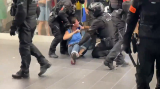 Thumbnail for Paris Police Beat a Woman Who Tried To Go Shopping At The Mall Without A VAXX Passport And Arrest A Journalist Who Was Recording It