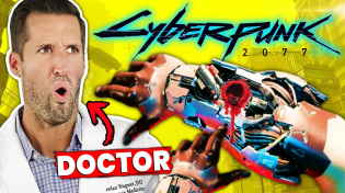 Thumbnail for ER Doctor REACTS to Cyberpunk 2077 Finishers | Doctor ER