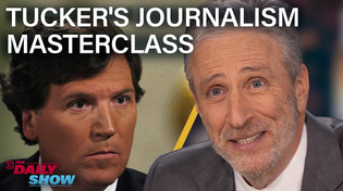 Thumbnail for Jon Stewart on Tucker Carlson’s Putin Interview & Trip to Russia | The Daily Show