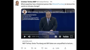 Thumbnail for Cristian Terhes - Romanian member of EU parliament openly speaks truth about (((global warming)))