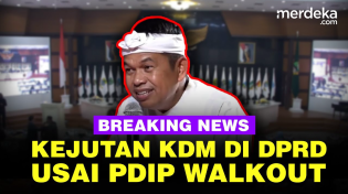 Thumbnail for 🔴 Live - Kejutan Rapat DPRD Jabar Bareng Dedi Mulyadi Usai Heboh PDIP Walkout Sidang Paripurna | MerdekaDotCom