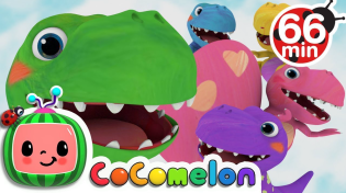 Thumbnail for Five Little Dinosaurs + More Nursery Rhymes & Kids Songs - CoComelon