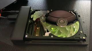 Thumbnail for 7200rpm Hard Drive running without the cover | Brian