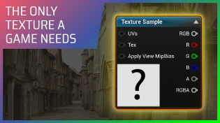 Thumbnail for The ONLY texture a game NEEDS [UE4, valid for UE5] | Visual Tech Art