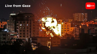 Thumbnail for Live: Gaza skyline while Israel continues bombing Hamas | Chiosphotos.gr