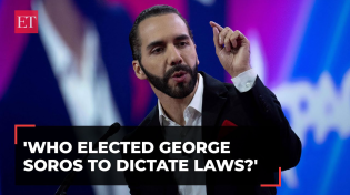 Thumbnail for 'Who elected George Soros to dictate laws?': El Salvador President Bukele blasts global elites | The Economic Times