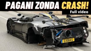 Thumbnail for Pagani Zonda HP Barchetta Crash! $15Million Car, 1 of 3 ever produced | Gus Bruk